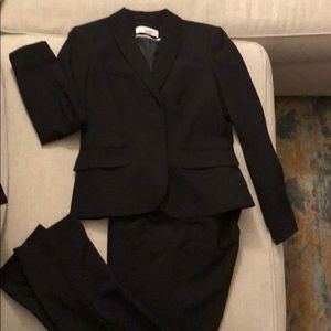 Calvin Klein black pants suit